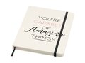 Bass A5 recycled hard cover notebook with lined pages 19