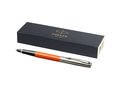 Jotter plastic with stainless steel rollerbal pen 24