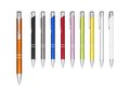 Moneta anodized aluminium click ballpoint pen 21