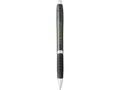 Turbo solid colour ballpoint pen with rubber grip