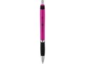 Turbo solid colour ballpoint pen with rubber grip 5