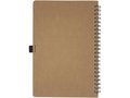 Cobble A5 wire-o recycled cardboard notebook with stone paper 4
