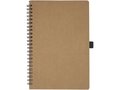 Cobble A5 wire-o recycled cardboard notebook with stone paper 3