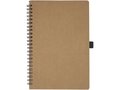 Cobble A5 wire-o recycled cardboard notebook with stone paper 3