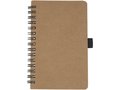 Cobble A6 wire-o recycled cardboard notebook with stone paper 3