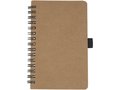 Cobble A6 wire-o recycled cardboard notebook with stone paper 3