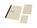 Verde 3-piece grass paper stationery gift set 2