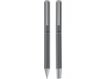 Lucetto recycled aluminium ballpoint and rollerball pen gift set 7