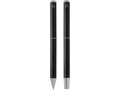 Lucetto recycled aluminium ballpoint and rollerball pen gift set 13