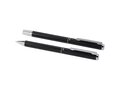 Lucetto recycled aluminium ballpoint and rollerball pen gift set 14