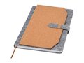 Viviana A5 recycled felt and cork notebook
