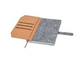 Viviana A5 recycled felt and cork notebook 5