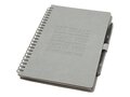 Slate reusable soft cover notebook and pen set (black ink) 10