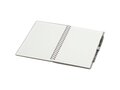 Slate reusable soft cover notebook and pen set (black ink) 13