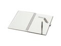Slate reusable soft cover notebook and pen set (black ink) 15