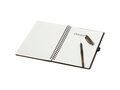 Slate reusable soft cover notebook and pen set (black ink) 23