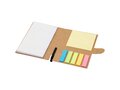 Swift sticky notes booklet with ballpoint pen (black ink)