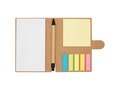 Swift sticky notes booklet with ballpoint pen (black ink) 4