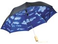 21'' Blue skies 2-section automatic umbrella 1