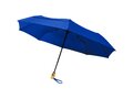 Bo 21" fold. auto open/close recycled PET umbrella 11