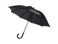 Fontana 23" auto open umbrella with carbon look and crooked handle 1