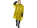 Mayan recycled plastic disposable rain poncho with storage pouch 9