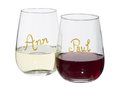 Barola wine glass writing set