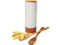 Terracotta pasta holder with spoons 5