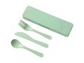 Bamberg bamboo fiber cutlery set 6