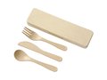 Bamberg bamboo fiber cutlery set 11