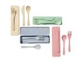 Bamberg bamboo fiber cutlery set 23