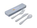 Bamberg bamboo fiber cutlery set 19