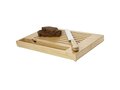 Pao bamboo cutting board with knife