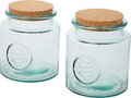 Aire 2-piece 1500 ml recycled glass container set 5