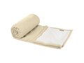 Marigold RPET polar fleece and sherpa blanket 3