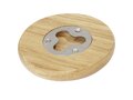 Scoll wooden coaster with bottle opener 2