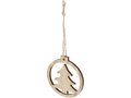 Natall wooden tree ornament