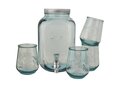 Jardim 5-piece recycled glass set 4