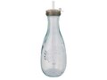 Polpa recycled glass bottle with straw