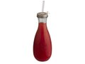 Polpa recycled glass bottle with straw 5