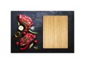 Fet bamboo steak cutting board 4