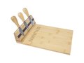 Mancheg bamboo magnetic cheese board and tools 2