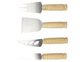 Cheds 4-piece bamboo cheese set 2