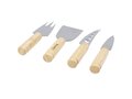 Cheds 4-piece bamboo cheese set 1