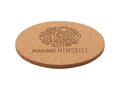 Sencha cork coaster 1