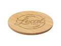 Cha bamboo coaster 1