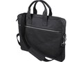 Tomato leather laptop bag