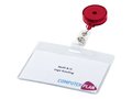 Roller clip employee badge 14