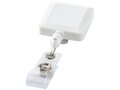 Square roller clip with keyring