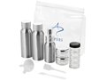 Frankfurt airline approved alu travel bottle set 6